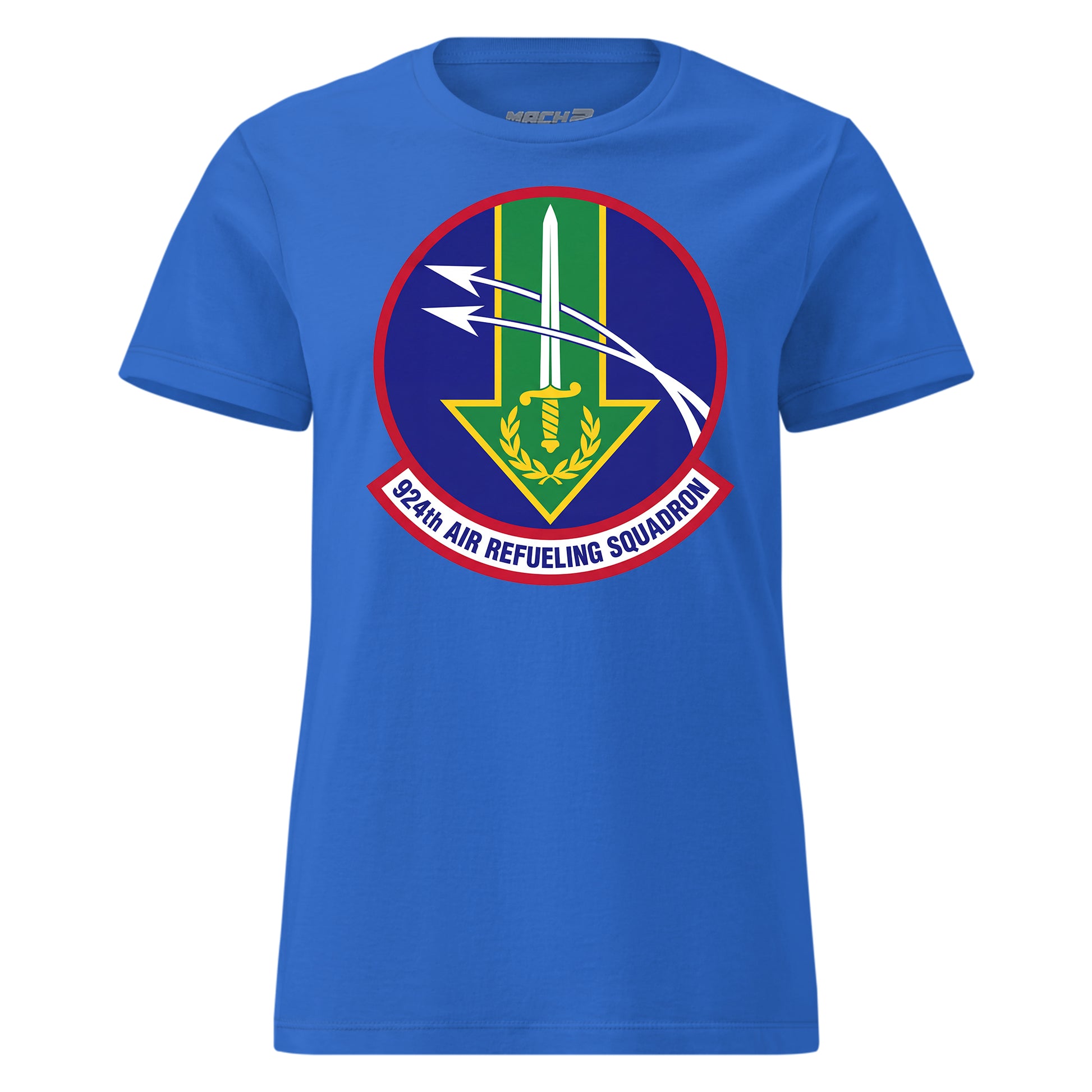 Mach2 Squadron Upload | 924TH AIR REFUELING SQUADRON | Womens | Royal | MACH-WOMENS-FRONT-ROYAL.jpg