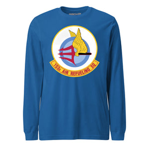 Mach2 Squadron Upload | 153RD AIR REFUELING SQUADRON | Long Sleeve | Royal | MACH-LONG-SLEEVE-FRONT-ROYAL.jpg