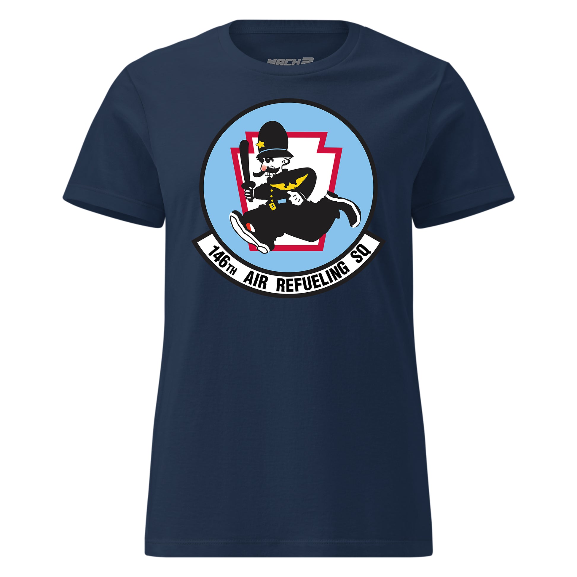 Mach2 Squadron Upload | 146TH AIR REFUELING SQUADRON | Womens | Navy | MACH-WOMENS-FRONT-NAVY.jpg