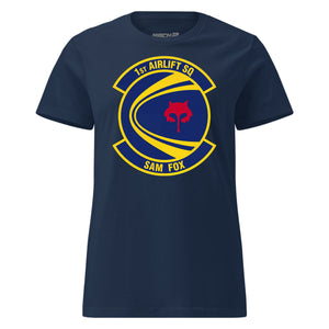 Mach2 Squadron Upload | 1ST AIRLIFT SQUADRON | Womens | Navy | MACH-WOMENS-FRONT-NAVY.jpg
