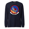 22nd Airlift Squadron Long Sleeve T-Shirt - Navy