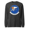 132nd Air Refueling Squadron Long Sleeve T-Shirt - Charcoal Heather