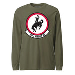 Mach2 Squadron Upload | 187TH AIRLIFT SQUADRON | Long Sleeve | OD Green | MACH-LONG-SLEEVE-FRONT-OD.jpg