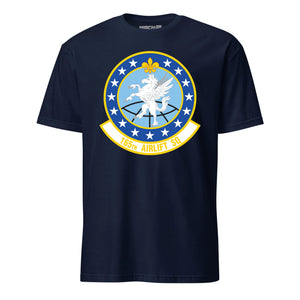 Mach2 Squadron Upload | 165TH AIRLIFT SQUADRON | T-Shirt | Navy | MACH-SHORT-SLEEVE-FRONT-NAVY.jpg