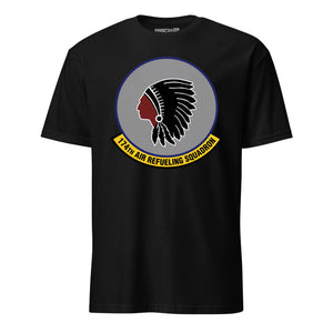 Mach2 Squadron Upload | 174TH AIR REFUELING SQUADRON | T-Shirt | Black | MACH-SHORT-SLEEVE-FRONT-BLACK.jpg