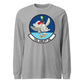 Mach2 Squadron Upload | 183RD AIRLIFT SQUADRON | Long Sleeve | Heather Grey | MACH-LONG-SLEEVE-FRONT-GREY.jpg