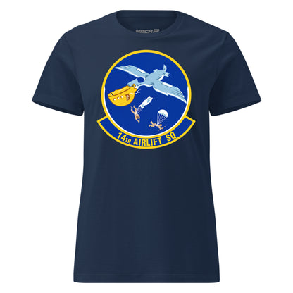 Mach2 Squadron Upload | 14TH AIRLIFT SQUADRON | Womens | Navy | MACH-WOMENS-FRONT-NAVY.jpg