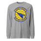 Mach2 Squadron Upload | 301ST AIRLIFT SQUADRON | Long Sleeve | Heather Grey | MACH-LONG-SLEEVE-FRONT-GREY.jpg