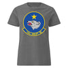 144th Airlift Squadron Womens T-Shirt - Charcoal Heather