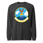Mach2 Squadron Upload | 130TH AIRLIFT SQUADRON | Long Sleeve | Charcoal Heather | MACH-LONG-SLEEVE-FRONT-CHARCOAL.jpg