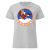 108th Air Refueling Squadron Womens T-Shirt - Heather Grey
