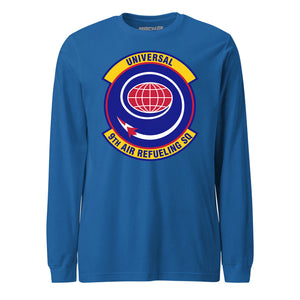 Mach2 Squadron Upload | 9TH AIR REFUELING SQUADRON | Long Sleeve | Royal | MACH-LONG-SLEEVE-FRONT-ROYAL.jpg