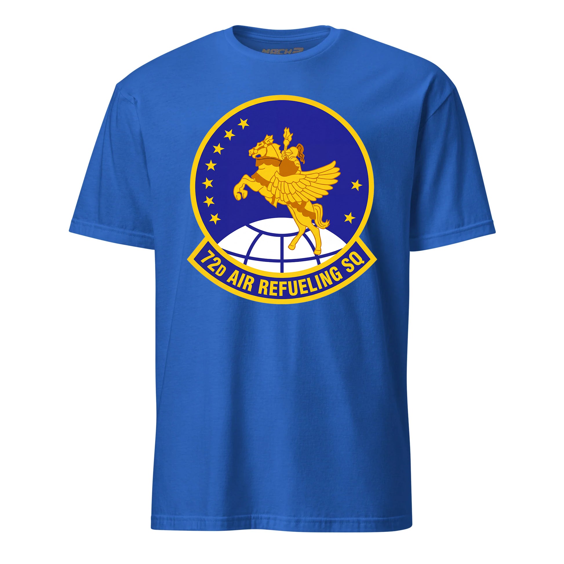 Mach2 Squadron Upload | 72ND AIR REFUELING SQUADRON | T-Shirt | Royal | MACH-SHORT-SLEEVE-FRONT-ROYAL.jpg