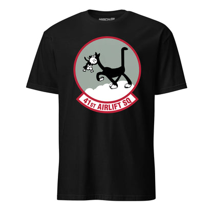 Mach2 Squadron Upload | 41ST AIRLIFT SQUADRON | T-Shirt | Black | MACH-SHORT-SLEEVE-FRONT-BLACK.jpg