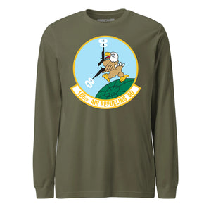 Mach2 Squadron Upload | 186TH AIRLIFT SQUADRON | Long Sleeve | OD Green | MACH-LONG-SLEEVE-FRONT-OD.jpg