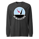 Mach2 Squadron Upload | 126TH AIR REFUELING SQUADRON | Long Sleeve | Charcoal Heather | MACH-LONG-SLEEVE-FRONT-CHARCOAL.jpg