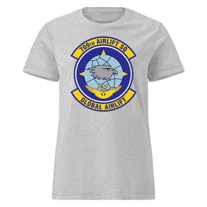 Mach2 Squadron Upload | 709TH AIRLIFT SQUADRON | Womens | Heather Grey | MACH-WOMENS-FRONT-GREY.jpg
