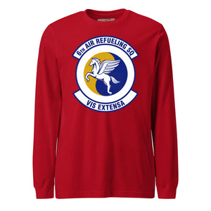 Mach2 Squadron Upload | 6TH AIR REFUELING SQUADRON | Long Sleeve | Red | MACH-LONG-SLEEVE-FRONT-RED.jpg
