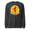 16th Airlift Squadron Long Sleeve T-Shirt - Charcoal Heather