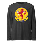 Mach2 Squadron Upload | 16TH AIRLIFT SQUADRON | Long Sleeve | Charcoal Heather | MACH-LONG-SLEEVE-FRONT-CHARCOAL.jpg