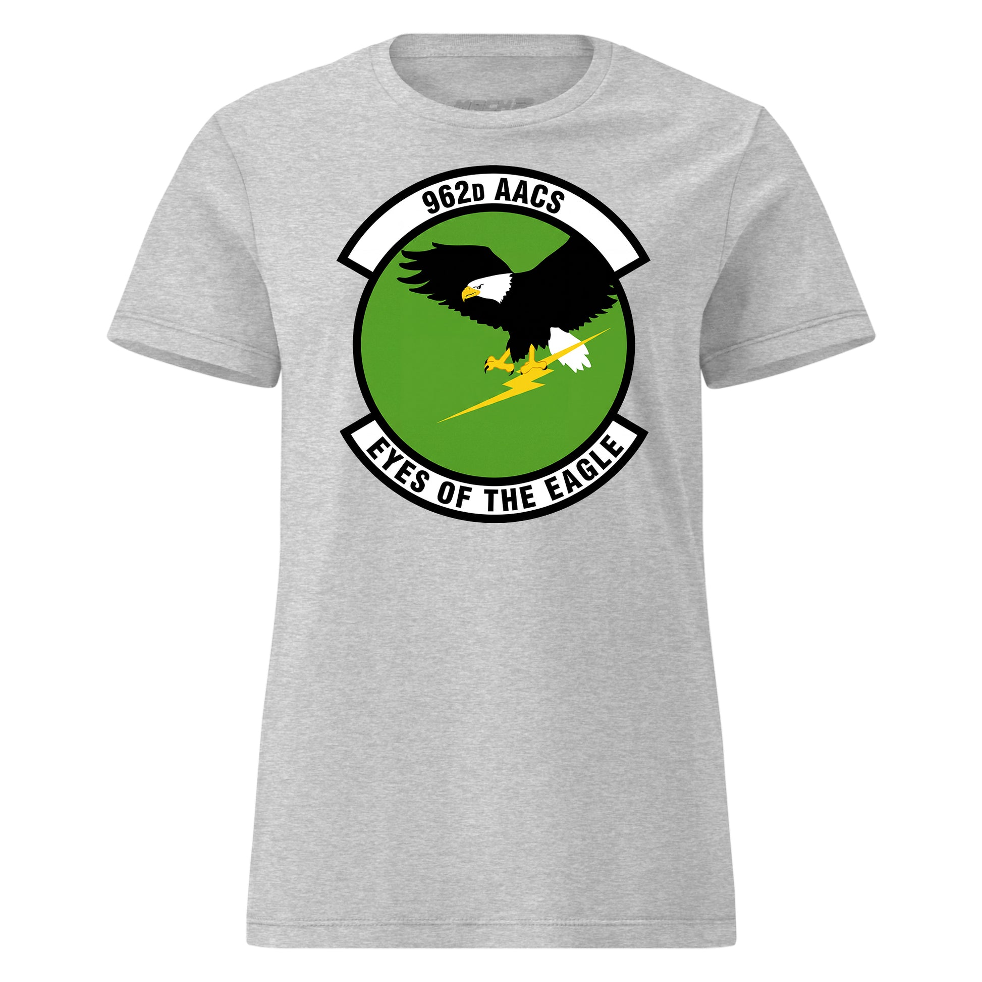 Mach2 Squadron Upload | 962ND AIRBORNE AIR CONTROL SQUADRON | Womens | Heather Grey | MACH-WOMENS-FRONT-GREY.jpg