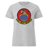 535th Airlift Squadron Womens T-Shirt - Heather Grey