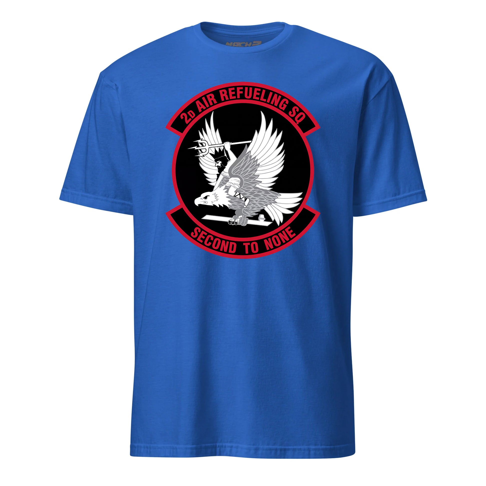 Mach2 Squadron Upload | 2ND AIR REFUELING SQUADRON | T-Shirt | Royal | MACH-SHORT-SLEEVE-FRONT-ROYAL.jpg