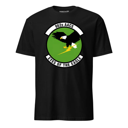 Mach2 Squadron Upload | 962ND AIRBORNE AIR CONTROL SQUADRON | T-Shirt | Black | MACH-SHORT-SLEEVE-FRONT-BLACK.jpg