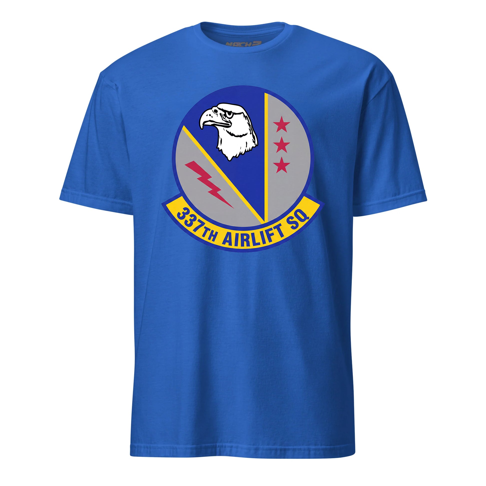 Mach2 Squadron Upload | 337TH AIRLIFT SQUADRON | T-Shirt | Royal | MACH-SHORT-SLEEVE-FRONT-ROYAL.jpg