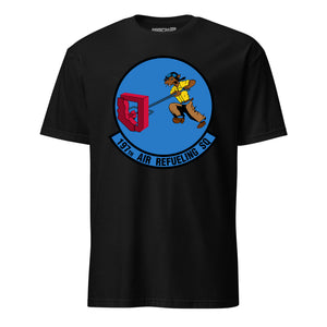 Mach2 Squadron Upload | 197TH AIR REFUELING SQUADRON | T-Shirt | Black | MACH-SHORT-SLEEVE-FRONT-BLACK.jpg