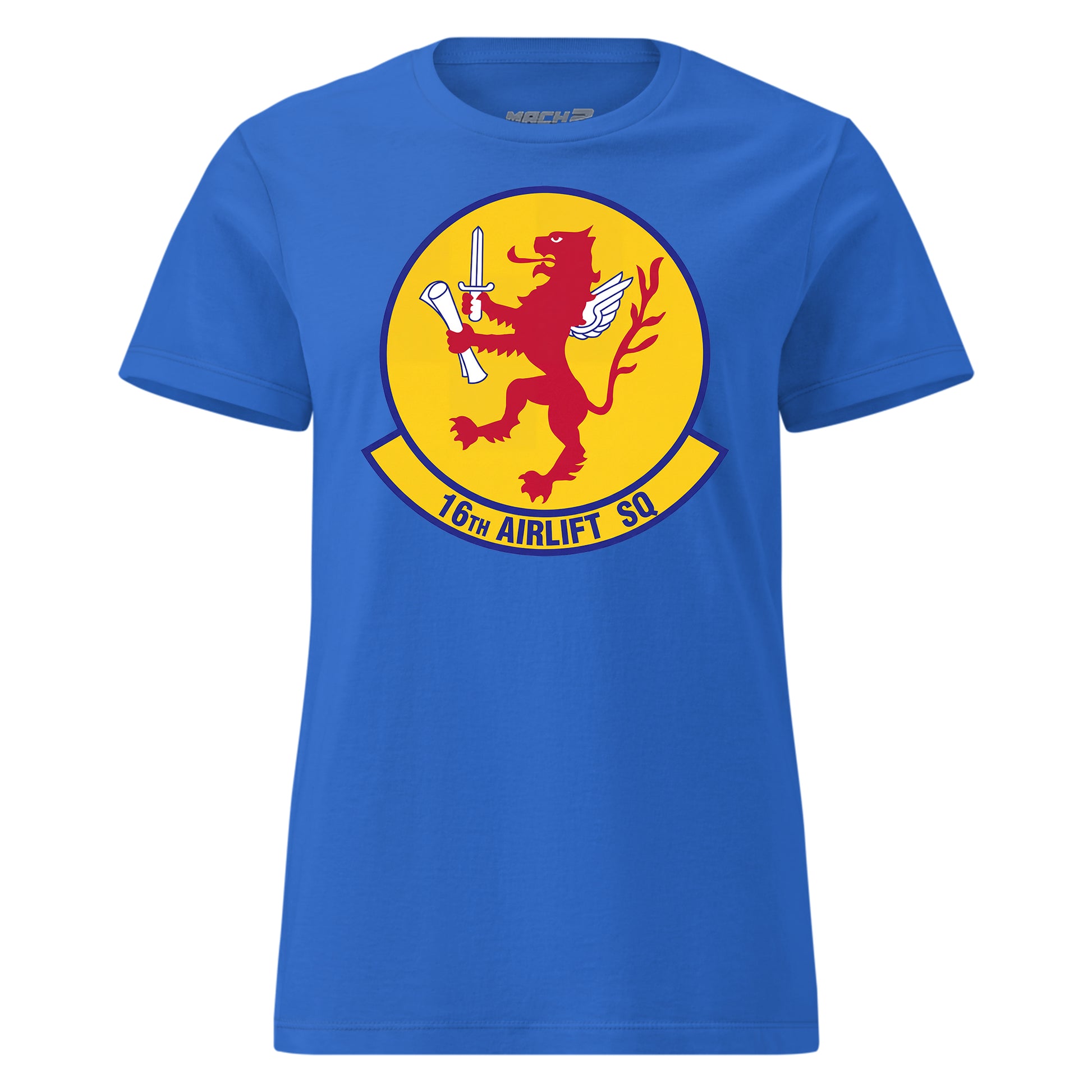 Mach2 Squadron Upload | 16TH AIRLIFT SQUADRON | Womens | Royal | MACH-WOMENS-FRONT-ROYAL.jpg