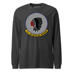 Mach2 Squadron Upload | 174TH AIR REFUELING SQUADRON | Long Sleeve | Charcoal Heather | MACH-LONG-SLEEVE-FRONT-CHARCOAL.jpg