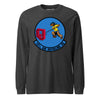197th Air Refueling Squadron Long Sleeve T-Shirt - Charcoal Heather