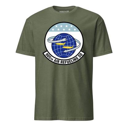 Mach2 Squadron Upload | 905TH AIR REFUELING SQUADRON | T-Shirt | OD Green | MACH-SHORT-SLEEVE-FRONT-OD.jpg