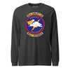 68th Airlift Squadron Long Sleeve T-Shirt - Charcoal Heather