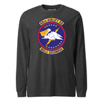 Mach2 Squadron Upload | 68TH AIRLIFT SQUADRON | Long Sleeve | Charcoal Heather | MACH-LONG-SLEEVE-FRONT-CHARCOAL.jpg
