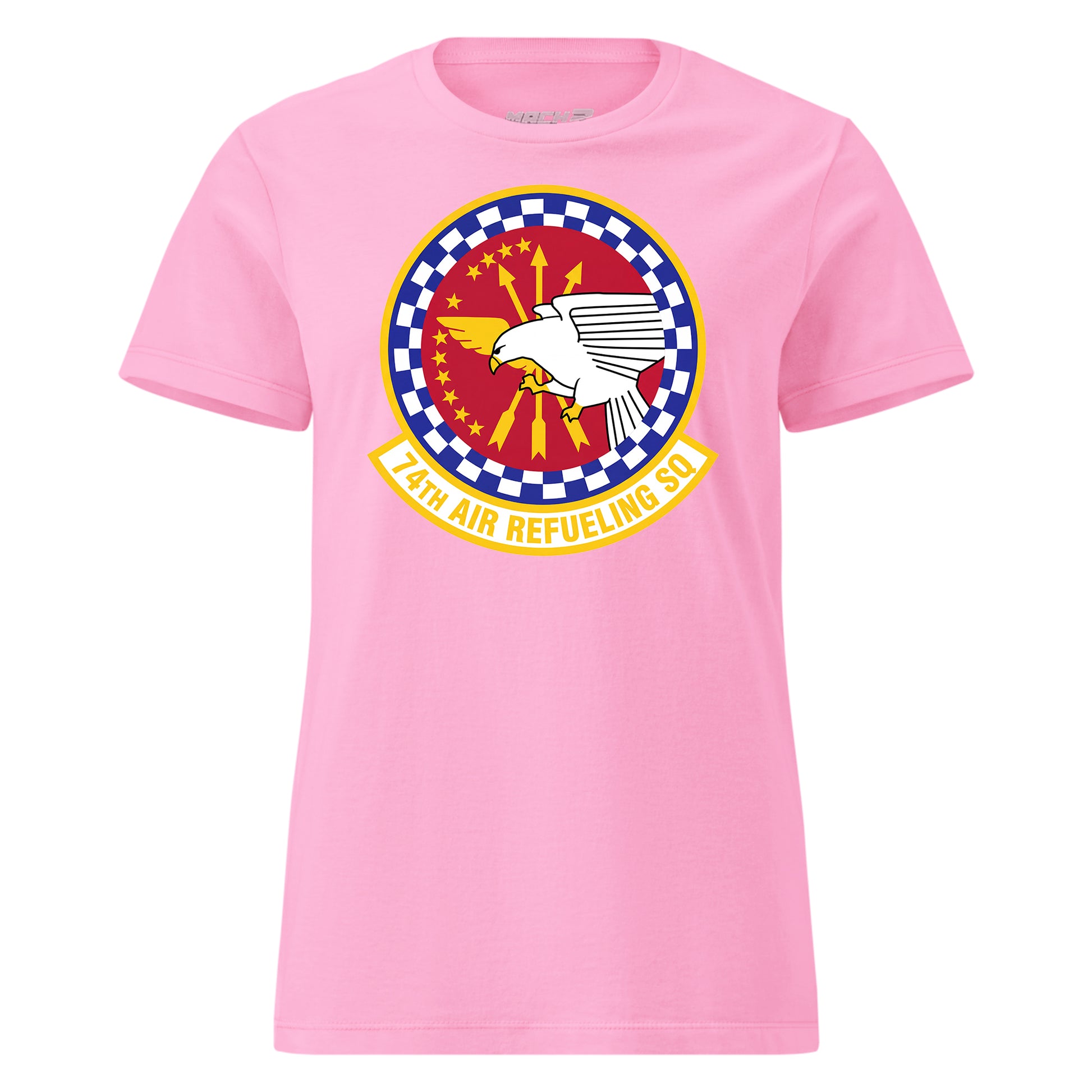 Mach2 Squadron Upload | 74TH AIR REFUELING SQUADRON | Womens | Pink | MACH-WOMENS-FRONT-PINK.jpg