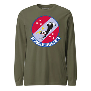 Mach2 Squadron Upload | 151ST AIR REFUELING SQUADRON | Long Sleeve | OD Green | MACH-LONG-SLEEVE-FRONT-OD.jpg