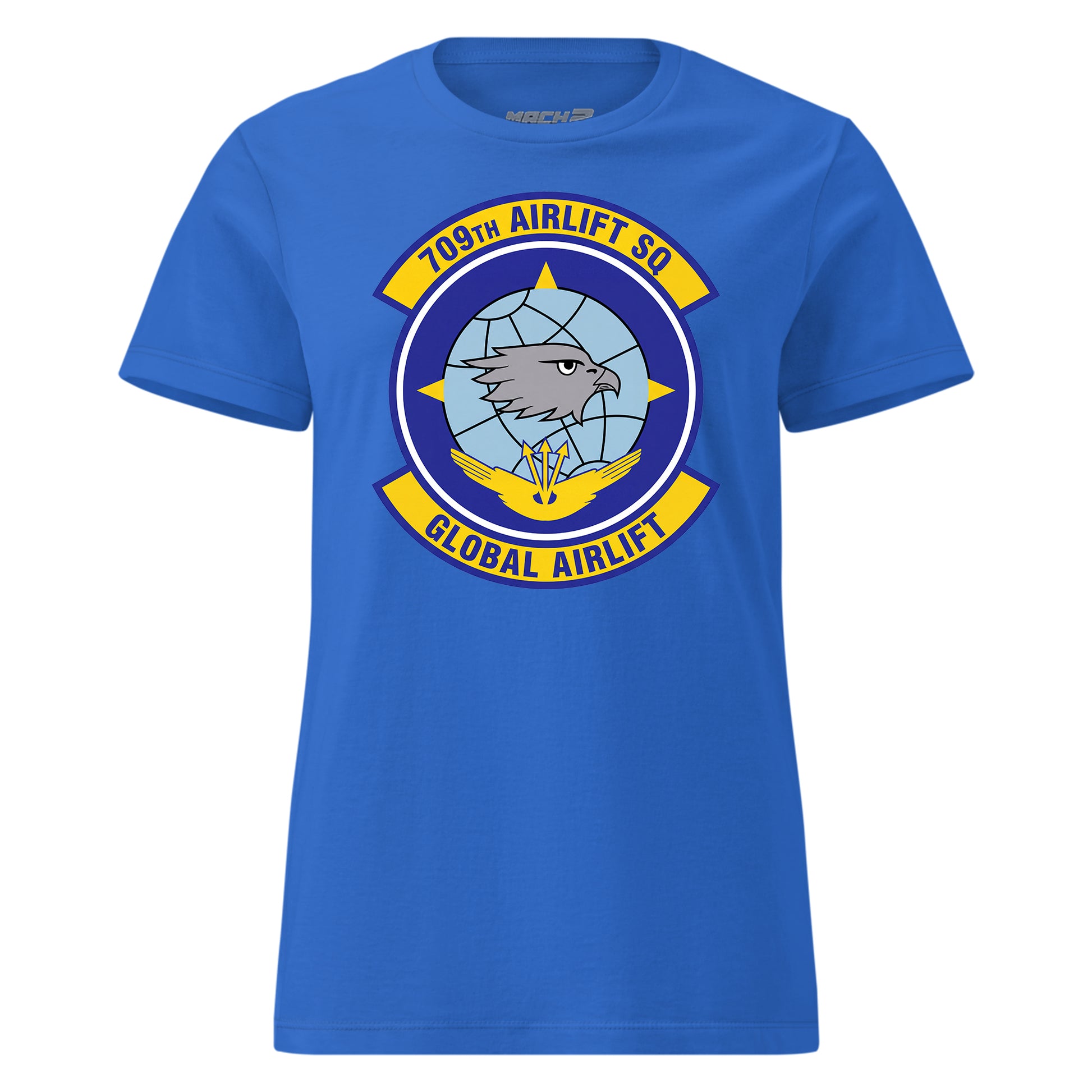 Mach2 Squadron Upload | 709TH AIRLIFT SQUADRON | Womens | Royal | MACH-WOMENS-FRONT-ROYAL.jpg