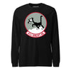 41st Airlift Squadron Long Sleeve T-Shirt - Black