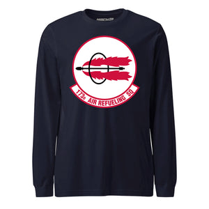 Mach2 Squadron Upload | 173RD AIR REFUELING SQUADRON | Long Sleeve | Navy | MACH-LONG-SLEEVE-FRONT-NAVY.jpg