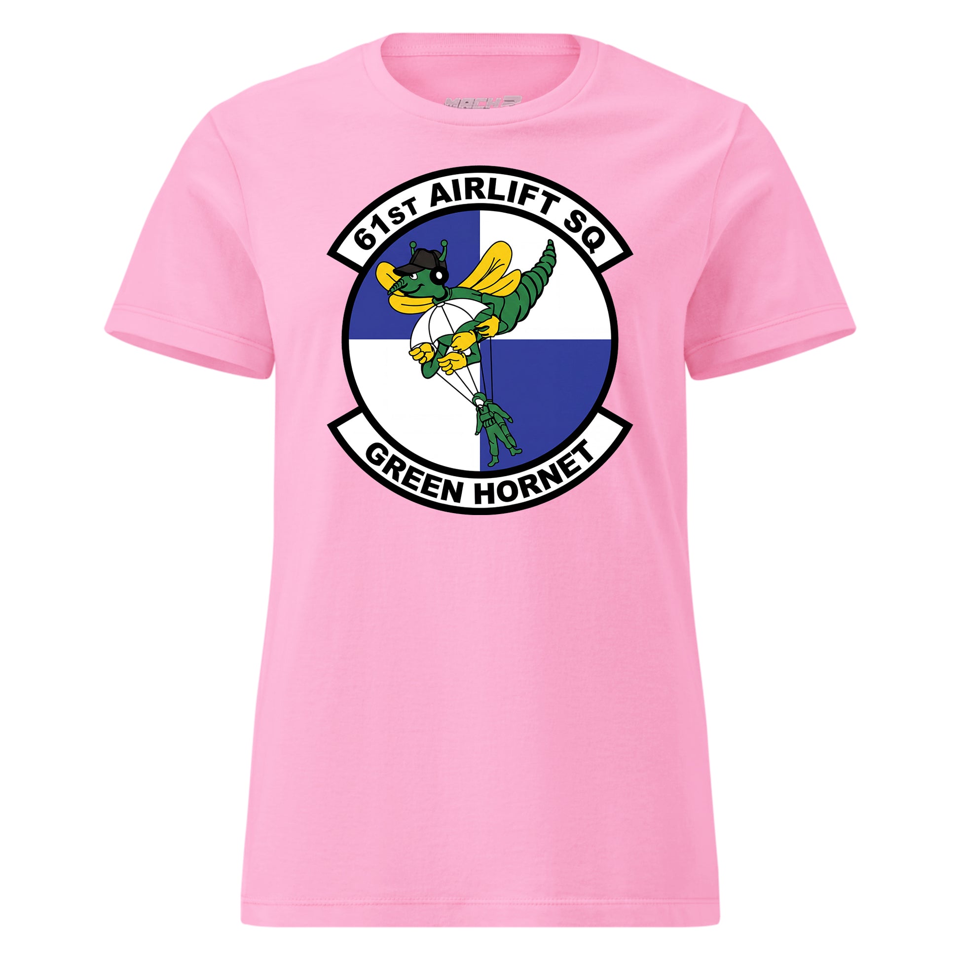 Mach2 Squadron Upload | 61ST AIRLIFT SQUADRON | Womens | Pink | MACH-WOMENS-FRONT-PINK.jpg