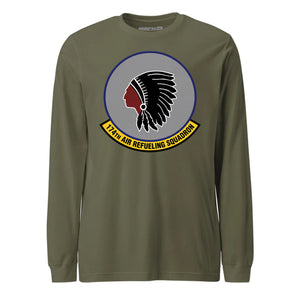 Mach2 Squadron Upload | 174TH AIR REFUELING SQUADRON | Long Sleeve | OD Green | MACH-LONG-SLEEVE-FRONT-OD.jpg