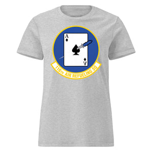 Mach2 Squadron Upload | 116TH AIR REFUELING SQUADRON | Womens | Heather Grey | MACH-WOMENS-FRONT-GREY.jpg