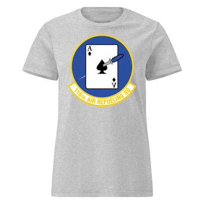 Mach2 Squadron Upload | 116TH AIR REFUELING SQUADRON | Womens | Heather Grey | MACH-WOMENS-FRONT-GREY.jpg