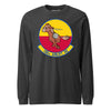 180th Airlift Squadron Long Sleeve T-Shirt - Charcoal Heather