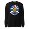 158th Airlift Squadron Long Sleeve T-Shirt - Black