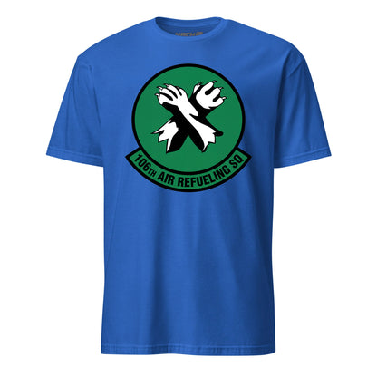 Mach2 Squadron Upload | 106TH AIR REFUELING SQUADRON | T-Shirt | Royal | MACH-SHORT-SLEEVE-FRONT-ROYAL.jpg