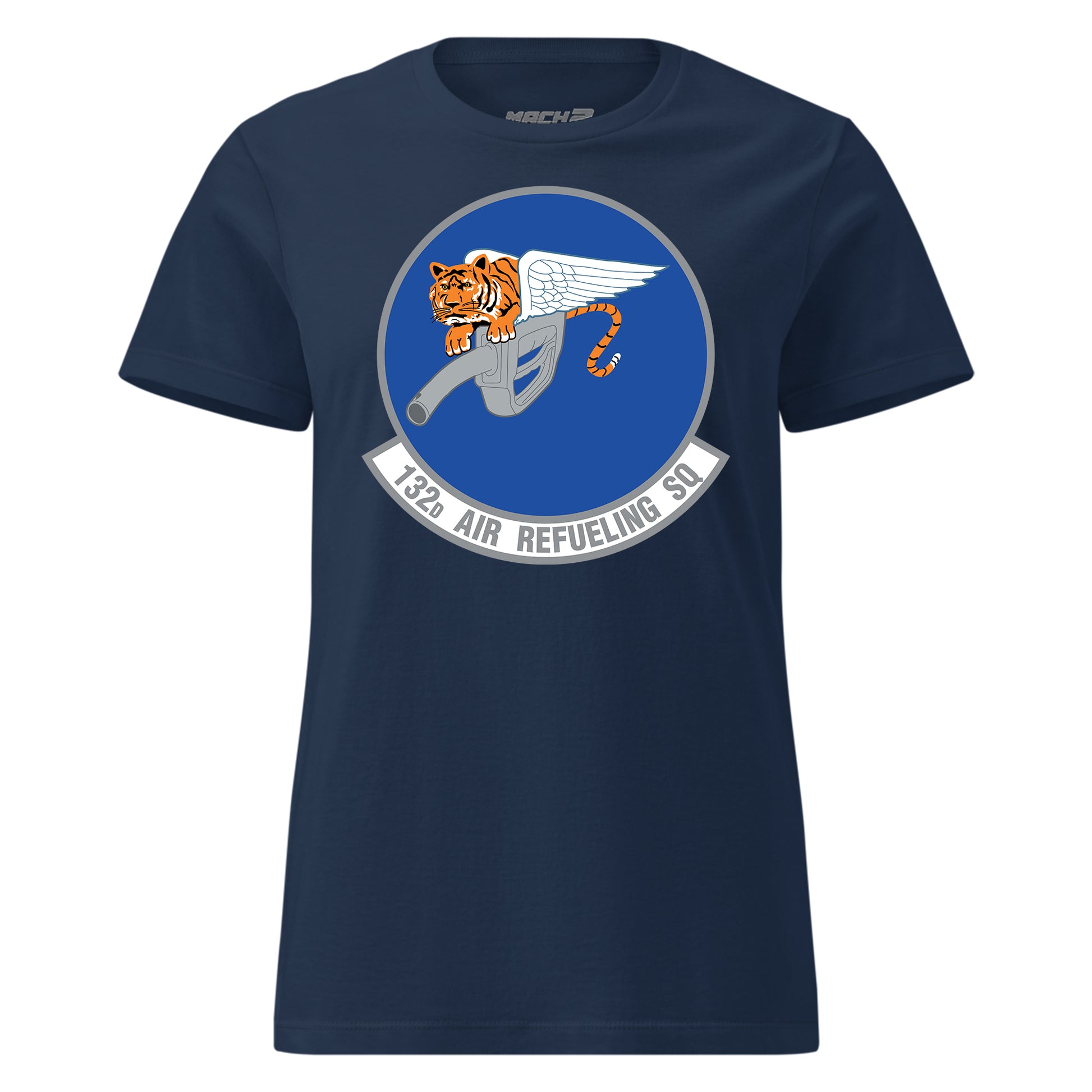 Mach2 Squadron Upload | 132ND AIR REFUELING SQUADRON | Womens | Navy | MACH-WOMENS-FRONT-NAVY.jpg