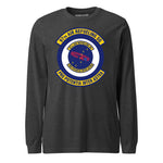 Mach2 Squadron Upload | 97TH AIR REFUELING SQUADRON | Long Sleeve | Charcoal Heather | MACH-LONG-SLEEVE-FRONT-CHARCOAL.jpg